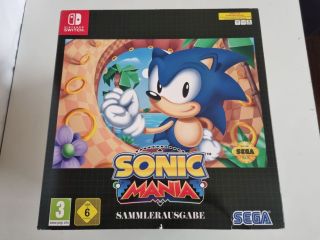 Switch Sonic Mania - Sammlerausgabe FRG