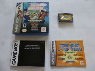 GBA Konami Collector's Series Arcade Advanced USA