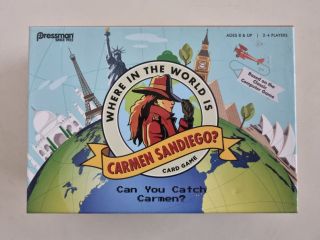 Where in the World is Carmen Sandiego? - Card Game