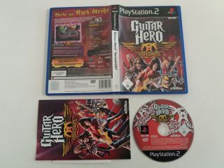 PS2 Guitar Hero Aerosmish