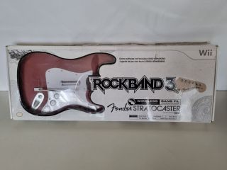 Wii Rockband 3 - Fender Stratocaster Red