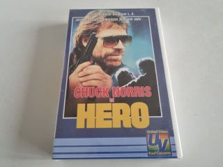 VHS Chuck Norris ist Hero