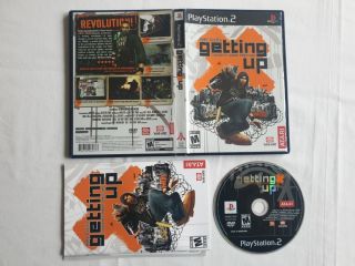 PS2 Marc Ecko's Getting Up - Contents under Pressure