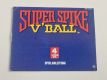 NES Super Spike V'Ball NOE Manual