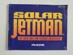 NES Solar Jetman NOE Manual