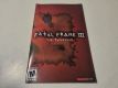 PS2 Fatal Frame III - The Tormented