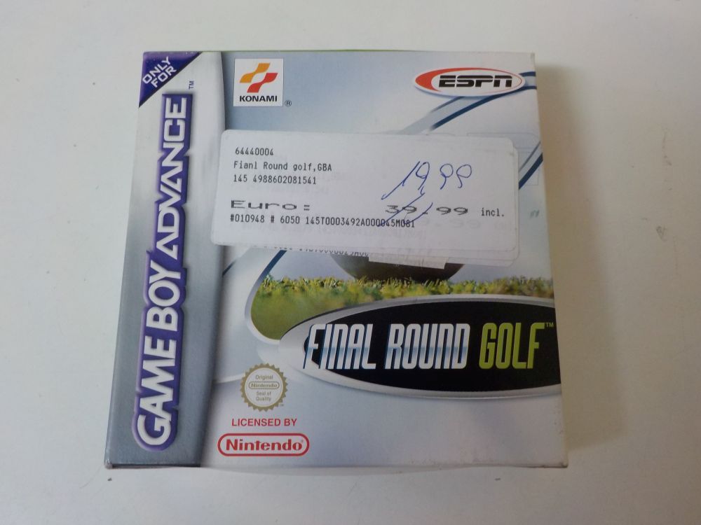 GBA Final Round Golf EUR